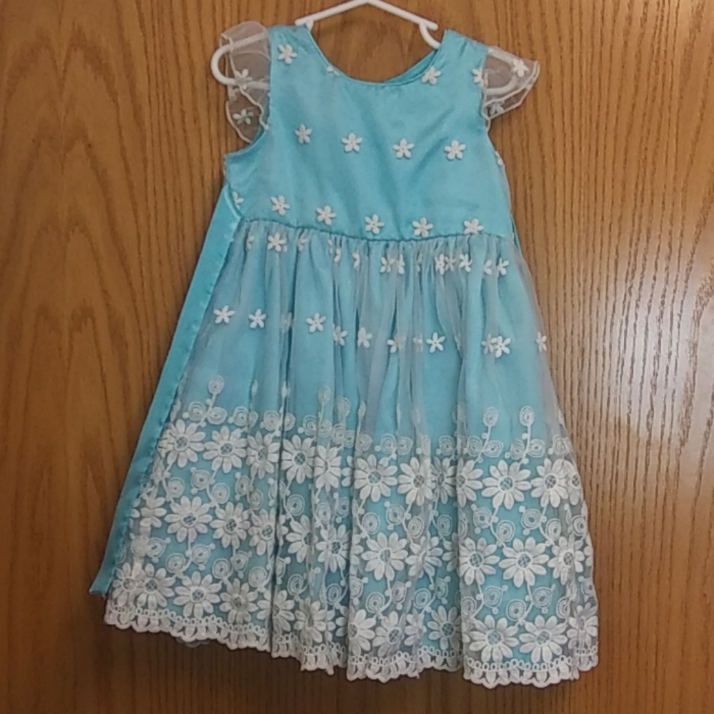 Sweet Heart Rose Toddler Dress